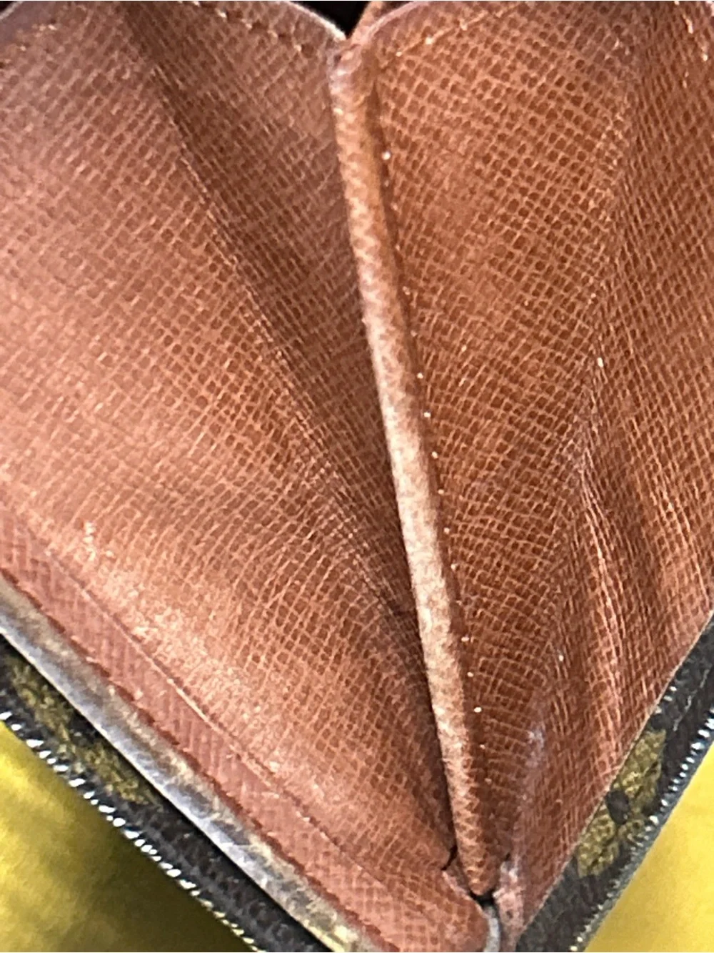 Louis Vuitton Monogram Envelope Wallet in Brown and Gold